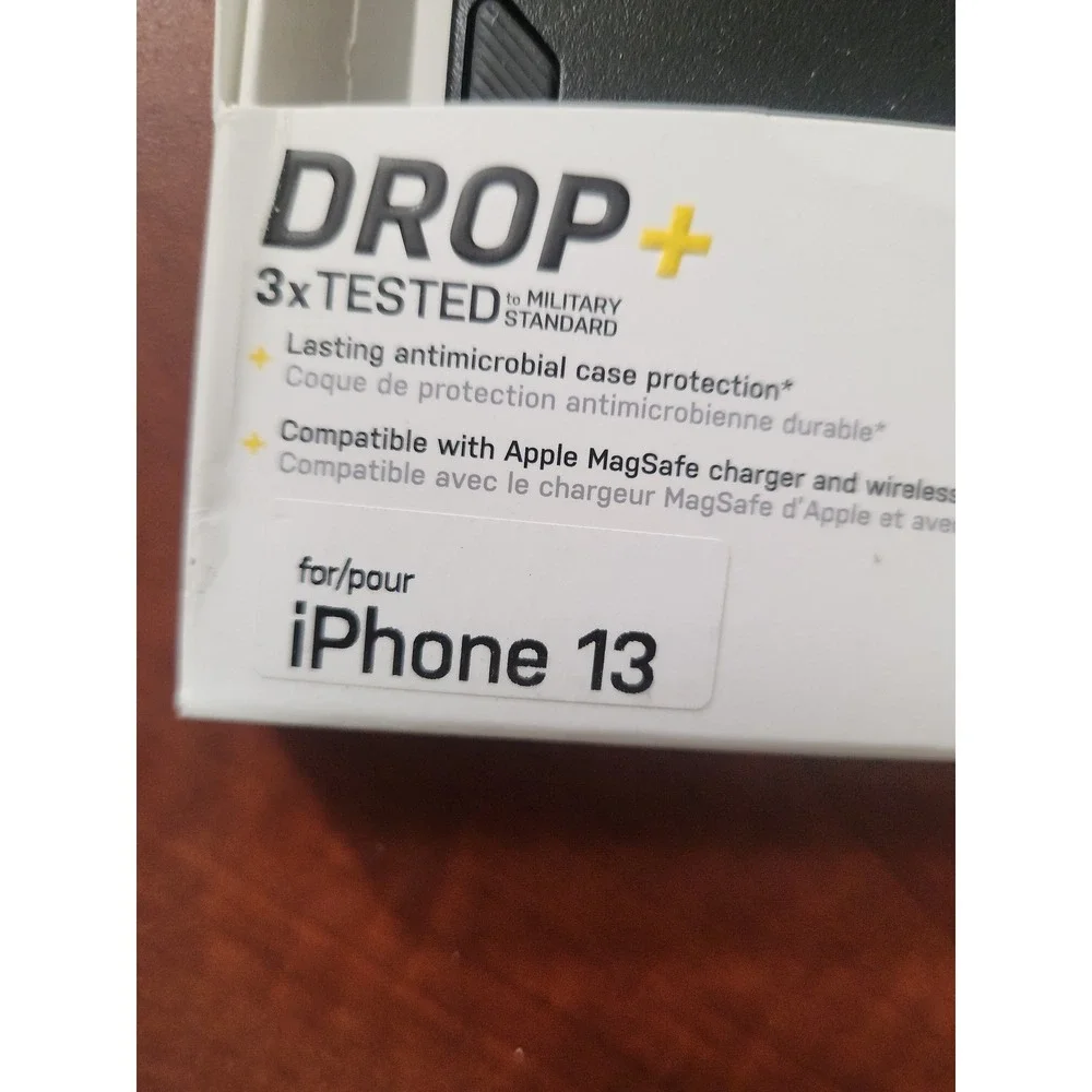 OtterBox Commuter Series iPhone 13 Case Black Dual Layer Protective Cover